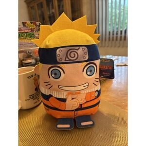 Naruto Podpals Naruto Uzumaki  8" Soft Plush Plushie - Brand New with Tag